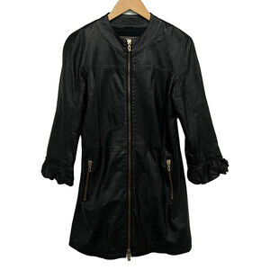Galliano Black Women's Coat #335291G57B